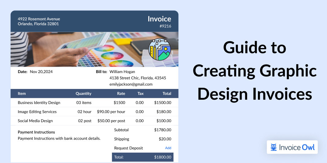 Creating Graphic Design Invoices