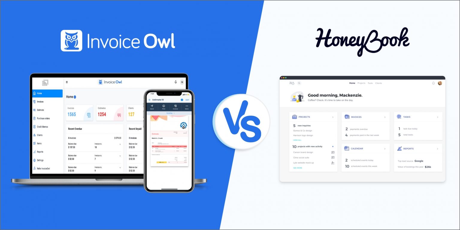 InvoiceOwl vs HoneyBook Comparison