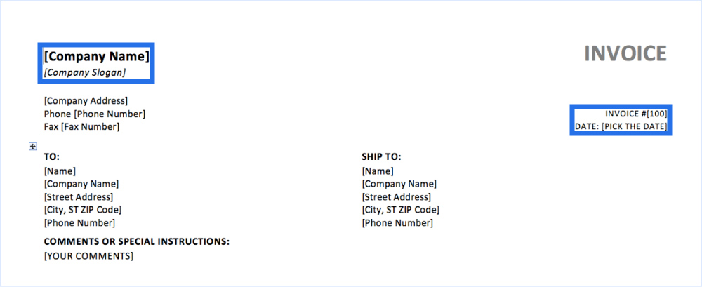 Step 3_ Create a customized invoice