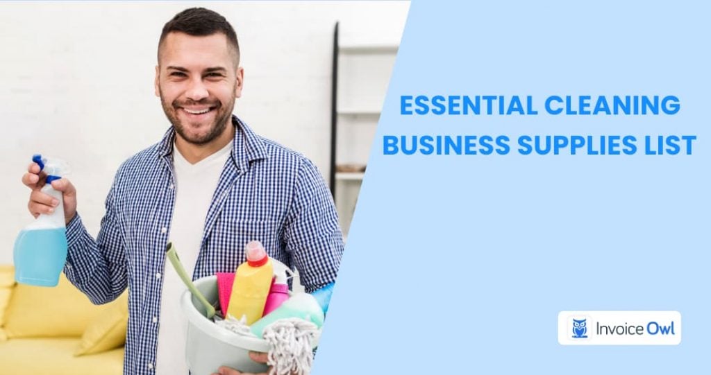 The Cleaning Business Supplies List Get Your Business Ready For Success   Essential Cleaning Business Supplies List 1024x541 