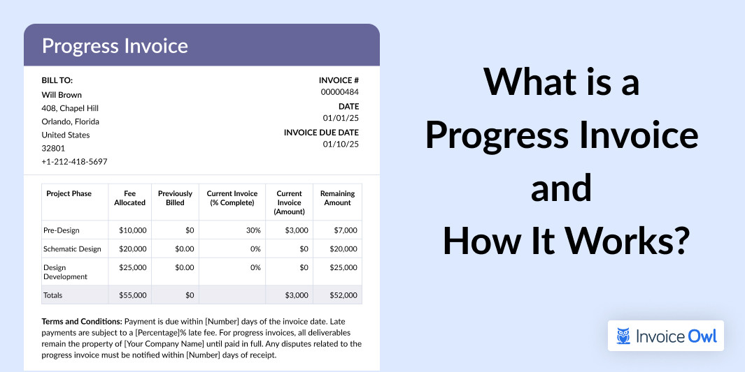 What is a Progress Invoice and How It Works